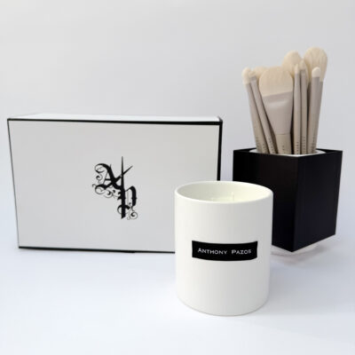 CANDLE & BRUSH SET BUNDLE